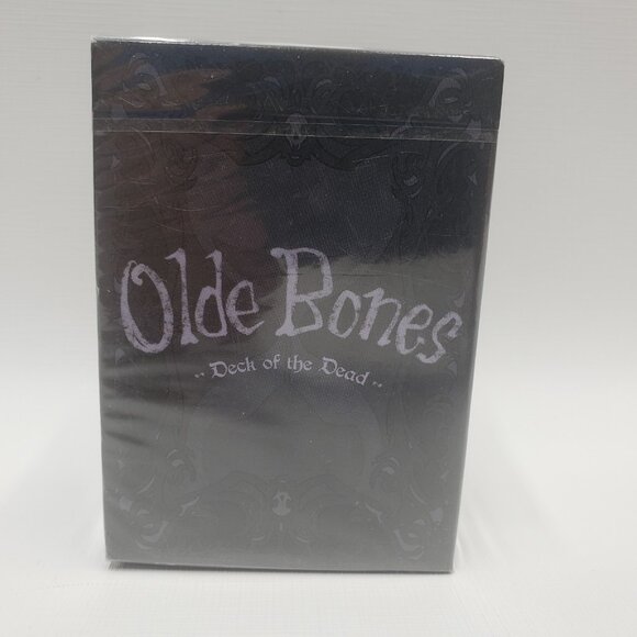 New Olde Bones Deck of the Dead Playing Cards US Playing Card Company Sealed - Picture 2 of 11